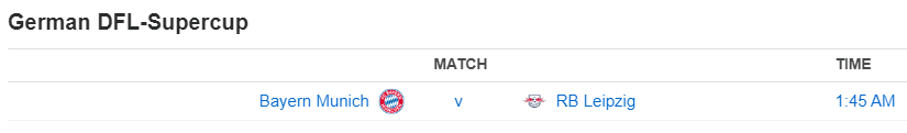 German DFL-Supercup