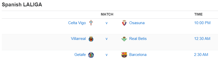 Spanish LALIGA