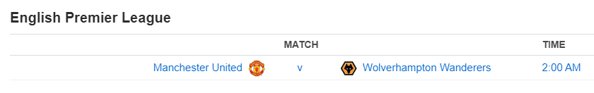 English Premier League