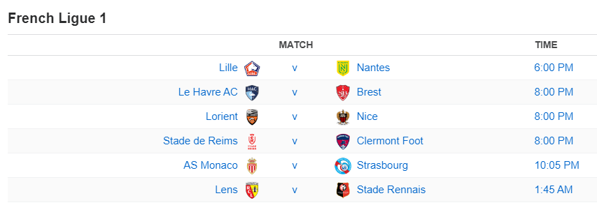 French Ligue 1