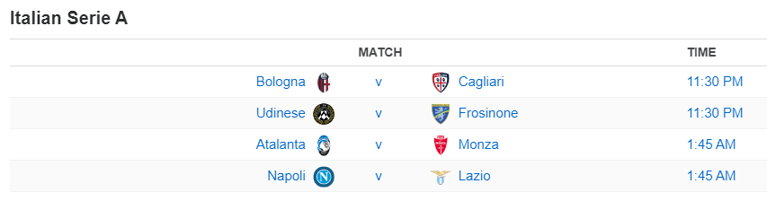 Italian Serie A